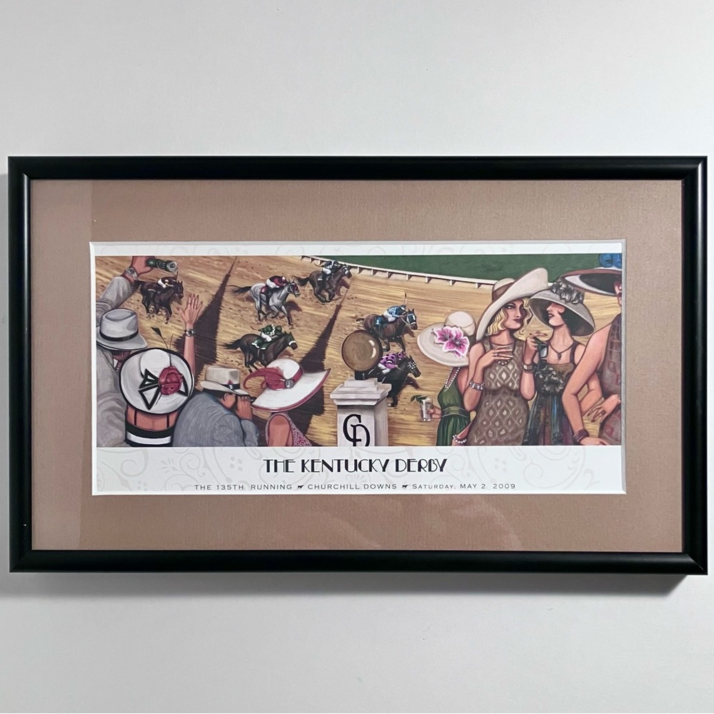 2009 KENTUCKEY DERBY Oversized Postcard / CHURCHILL DOWNS / 135th Running / RARE
